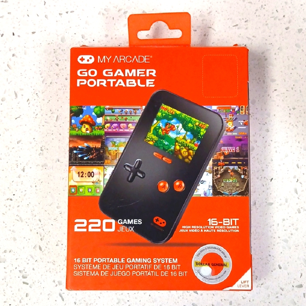 Arcade Go Gamer Portable - Black